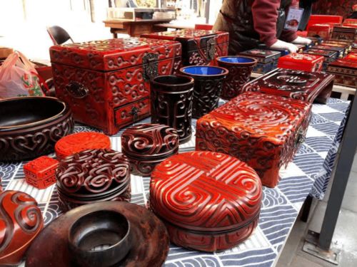 潘家园第十三届非物质文化遗产手工艺品交易博览会正式开启